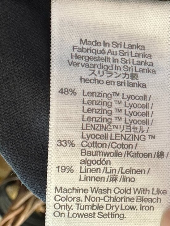 Madewell Women's The Slouchy Straight Pant Black Size 14 Drapey Twill Pleated - Picture 10 of 11